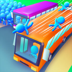 Crowded Bus Race